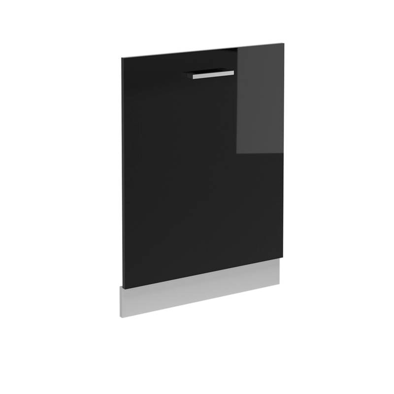 Vicco Geschirrspülblende R-Line Schwarz Hochglanz 60 cm ohne Arbeitsplatte von Vicco