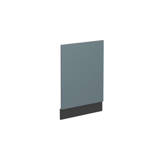 Vicco Frontblende R-Line, Blau-Grau/Anthrazit, 45 cm ohne Arbeitsplatte von Vicco
