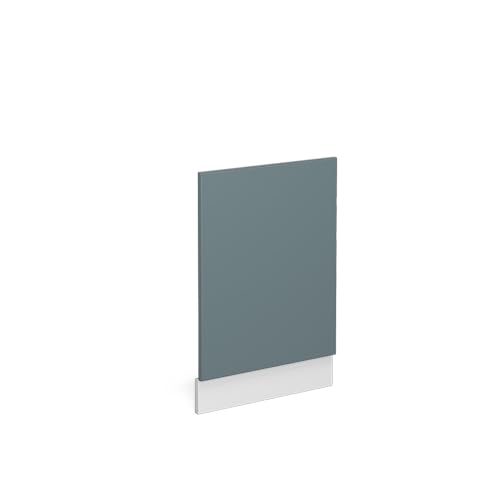 Vicco Frontblende R-Line, Blau-Grau/Weiß, 45 cm ohne Arbeitsplatte von Vicco