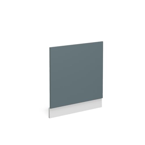 Vicco Frontblende R-Line, Blau-Grau/Weiß, 60 cm ohne Arbeitsplatte von Vicco
