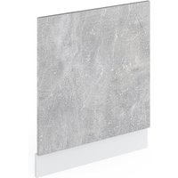 Vicco - Frontblende R-Line, Beton, 60 cm ohne Arbeitsplatte von Vicco