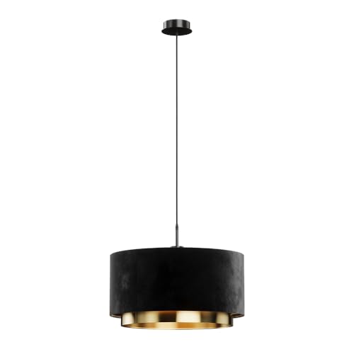 Vicco Hängeleuchter Goldamo, Pendelleuchte, Schwarz, 45 x 25.7 cm Vicco Hängeleuchter Goldamo, Pendelleuchte, Schwarz, 45 x 25.7 cm von Vicco