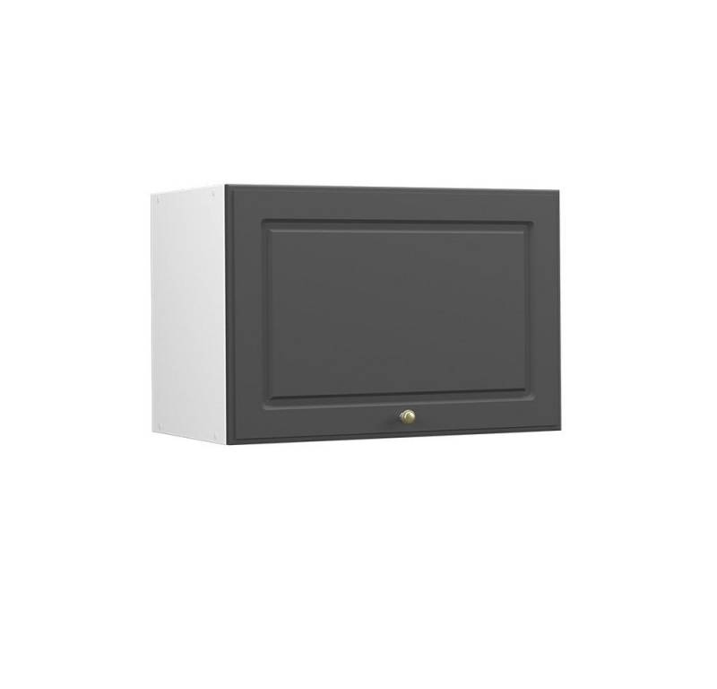 Vicco Hängeschrank Fame-Line, Anthrazit-Gold/Weiß, 60 cm Flach von Vicco