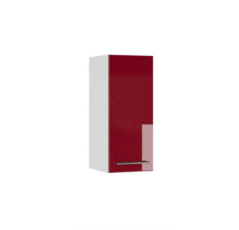 Vicco Hängeschrank Fame-Line, Bordeaux Hochglanz/Weiß, 30 x 72 cm von Vicco