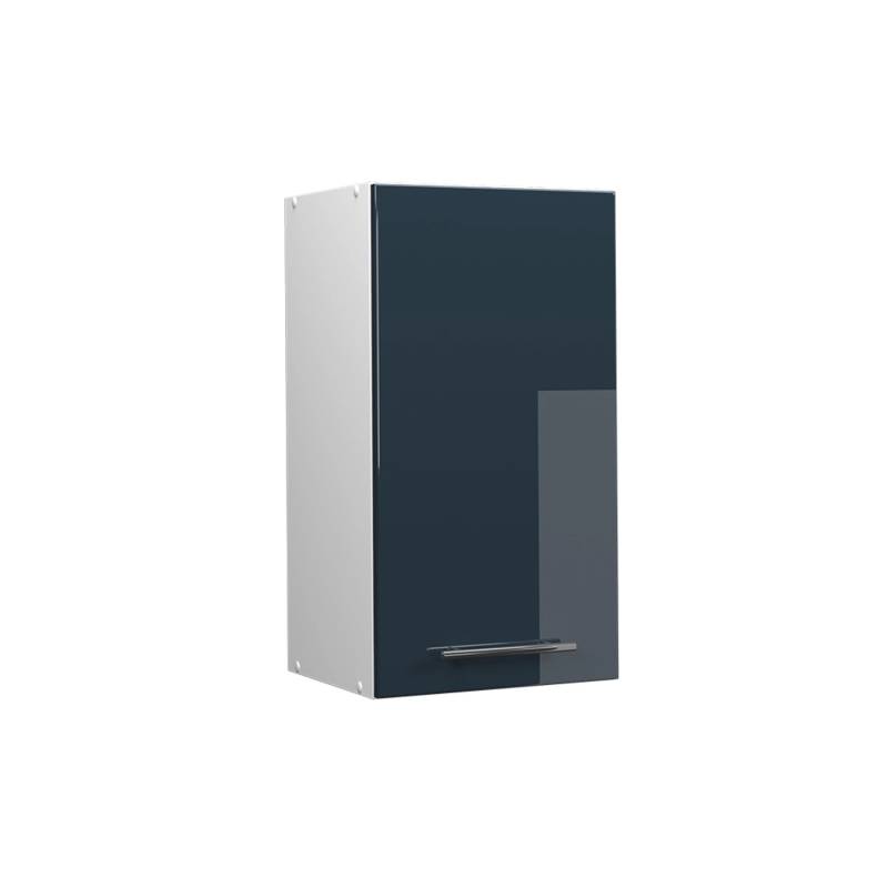 Vicco Hängeschrank Fame-Line Hängender Küchenschrank Dunkelblau Hochglanz/Weiß 40 cm von Vicco