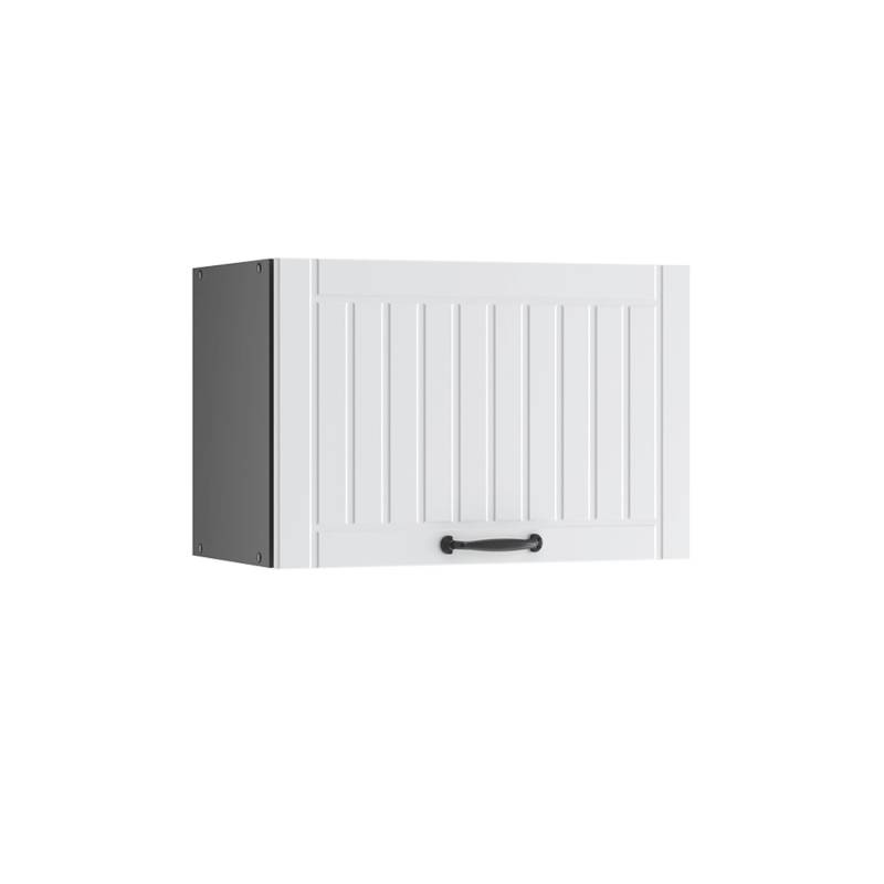 Vicco Hängeschrank Fame-Line Hängender Küchenschrank Weiß Landhaus/Anthrazit 60 cm Flach von Vicco