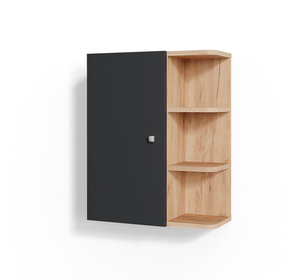Vicco Hängeschrank Fynn, Anthrazit/Goldkraft Eiche, 47.2 x 59.2 cm Vicco Hängeschrank Fynn, Anthrazit/Goldkraft Eiche, 47.2 x 59.2 cm von Vicco