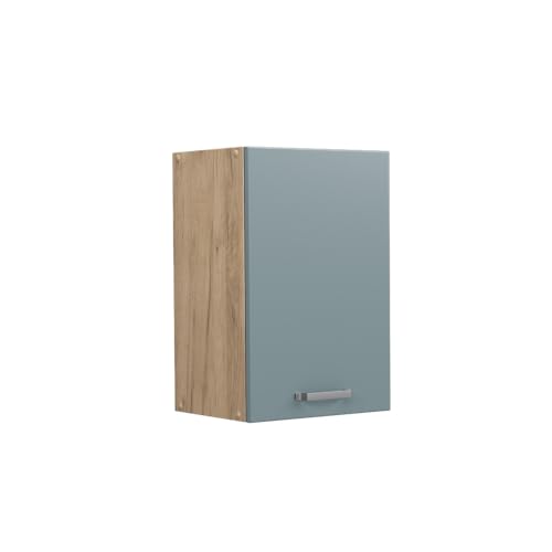 Vicco Hängeschrank R-Line, hängender Küchenschrank, Blau-Grau/Goldkraft Eiche, 40 cm Vicco Hängeschrank R-Line, hängender Küchenschrank, Blau-Grau/Goldkraft Eiche, 40 cm von Vicco