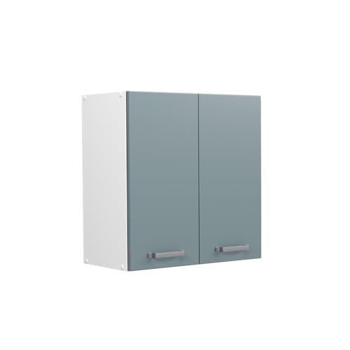 Vicco Hängeschrank R-Line, Blau-Grau/Weiß, 60 cm von Vicco