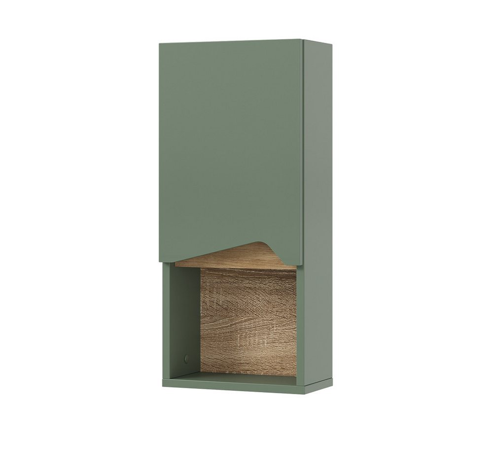 Vicco Hängeschrank Marelle, Grün/Artisan, 30 x 67 cm mit Tür und offenem Fach Vicco Hängeschrank Marelle, Grün/Artisan, 30 x 67 cm mit Tür und offenem Fach von Vicco