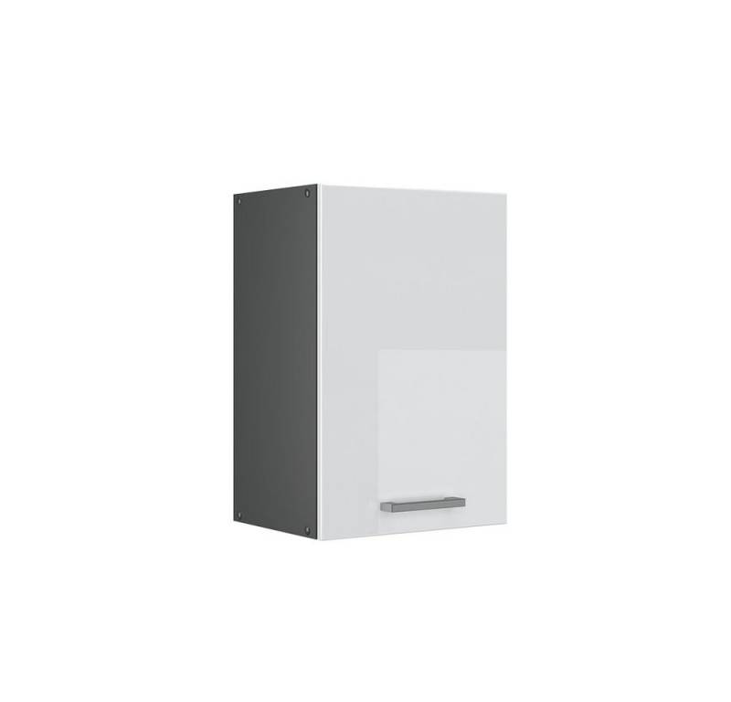 Vicco Hängeschrank R-Line, Weiß Hochglanz/Anthrazit, 40 cm Vicco Hängeschrank R-Line, Weiß Hochglanz/Anthrazit, 40 cm von Vicco