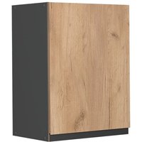 Vicco - Hängeschrank R-Line, Goldkraft Eiche, 45 cm J-Shape von Vicco