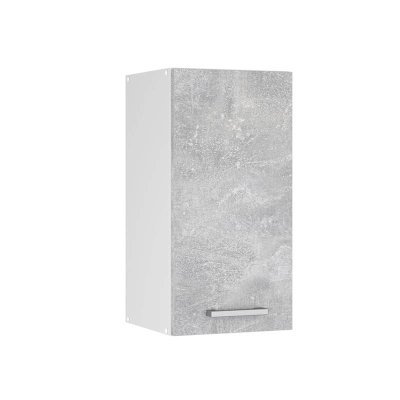 Vicco Hängeschrank R-Line Hängender Küchenschrank Beton/Weiß 30 cm von Vicco