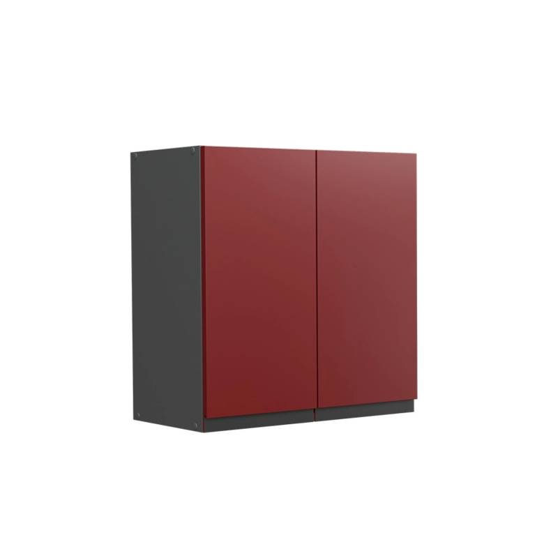 Vicco Hängeschrank R-Line Hängender Küchenschrank Rot/Anthrazit 60 cm J-Shape von Vicco