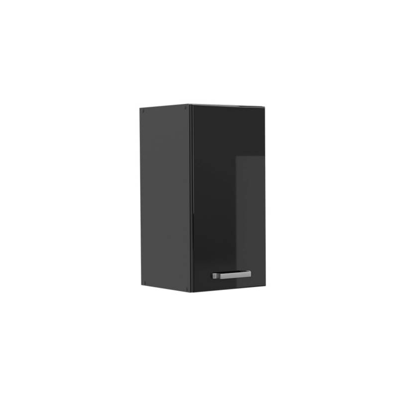 Vicco Hängeschrank R-Line Hängender Küchenschrank Schwarz Hochglanz/Anthrazit 30 cm von Vicco