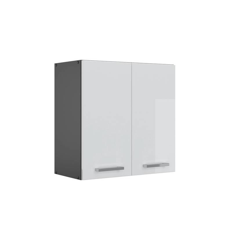 Vicco Hängeschrank R-Line Hängender Küchenschrank Weiß Hochglanz/Anthrazit 60 cm von Vicco