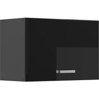Vicco - Hängeschrank R-Line, Schwarz Hochglanz, 60 cm Flach von Vicco