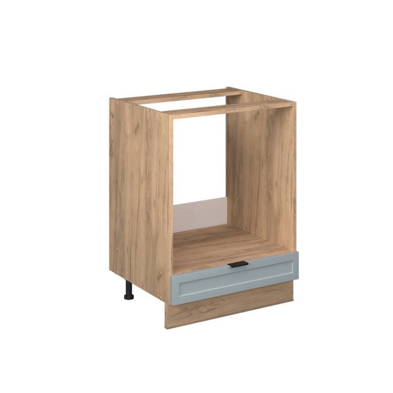 Vicco Herdumbauschrank Fame-Line Hellblau-grau 60 cm ohne Arbeitsplatte von Vicco
