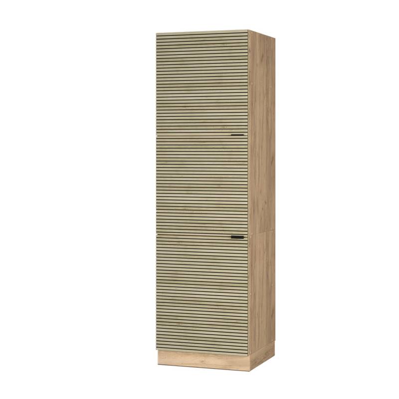 Vicco Herdumbauschrank Fame-Line Herdschrank Eiche Paneel 60 cm von Vicco