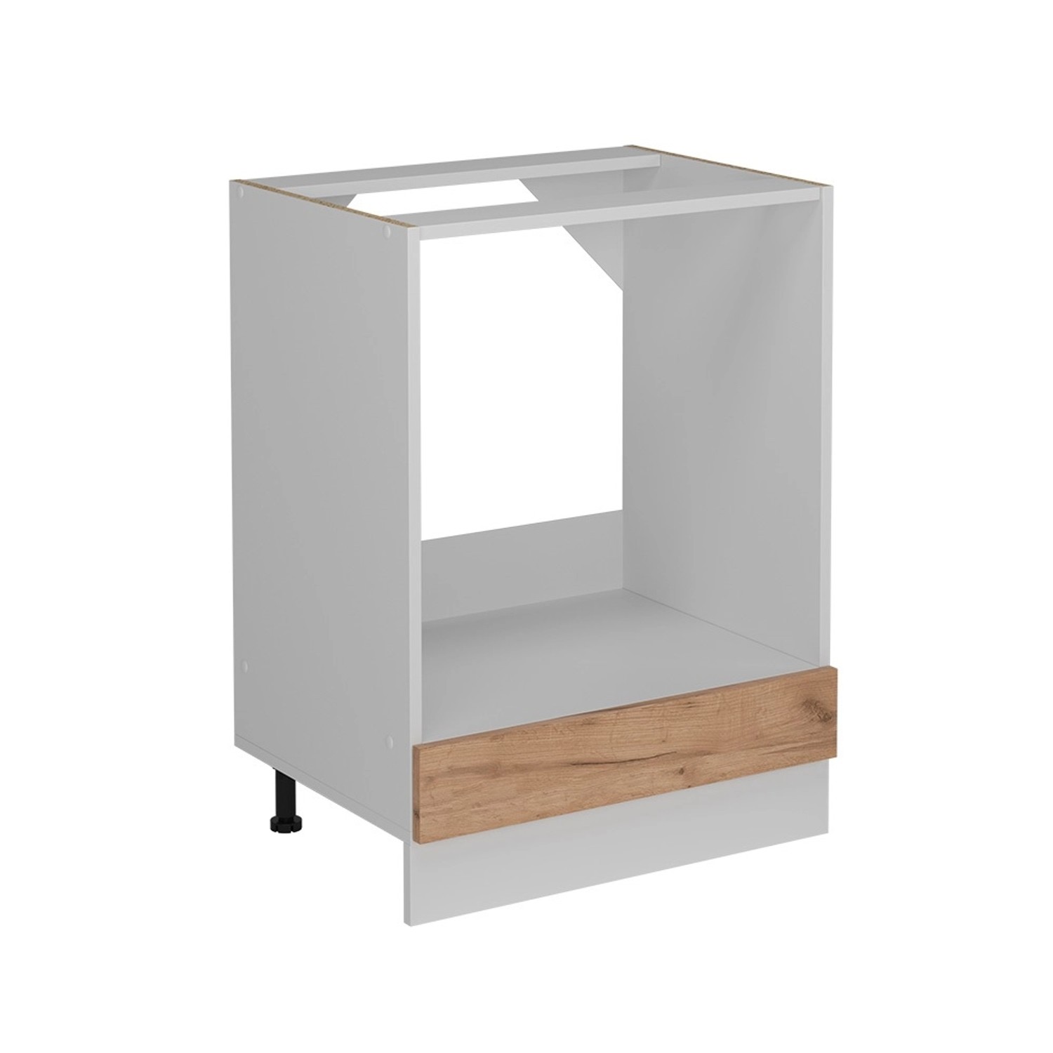 Vicco Herdumbauschrank R-Line Goldkraft Eiche 60 cm ohne Arbeitsplatte von Vicco
