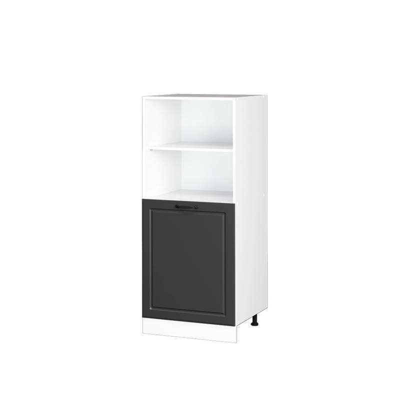 Vicco Herdumbauschrank R-Line Herdschrank Anthrazit Landhaus/Weiß 60 cm von Vicco