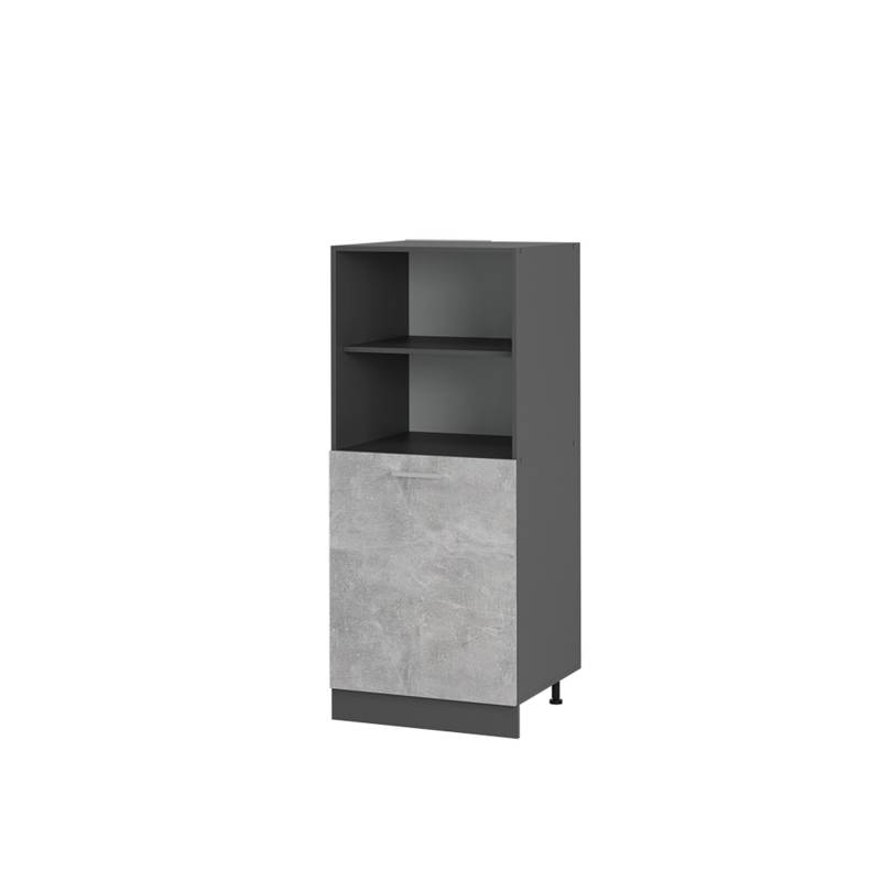 Vicco Herdumbauschrank R-Line Herdschrank Beton 60 cm von Vicco