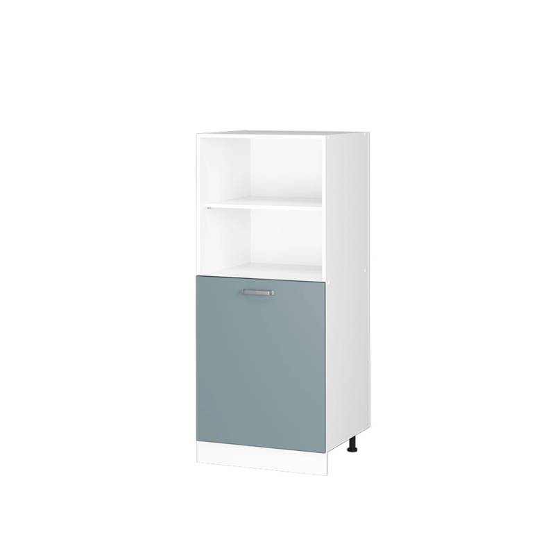 Vicco Herdumbauschrank R-Line Herdschrank Blau-Grau/Weiß 60 cm von Vicco