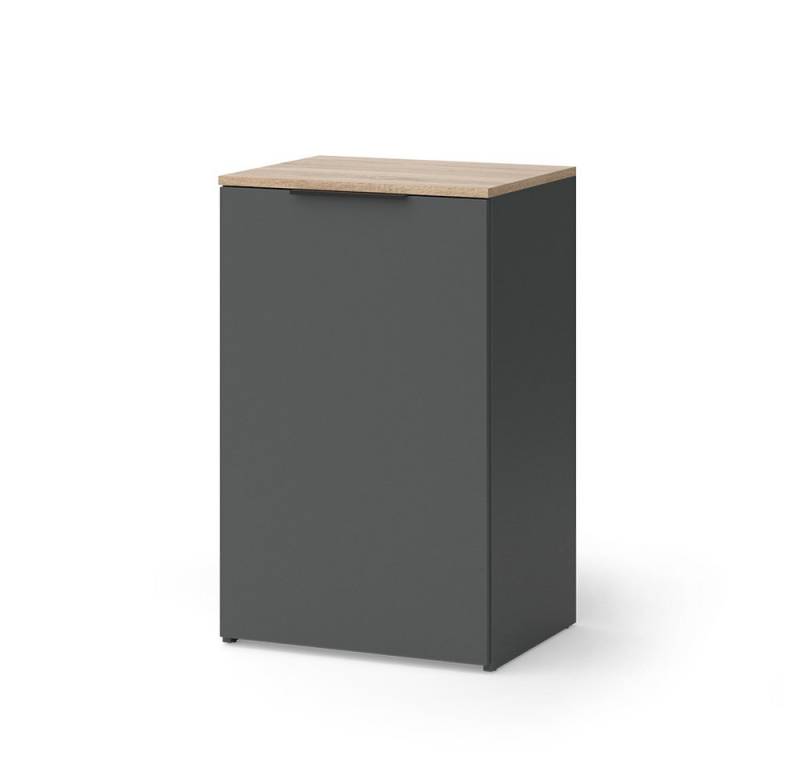 Vicco Highboard Wido, Anthrazit/Sonoma, 50 x 80 cm mit Regal Vicco Highboard Wido, Anthrazit/Sonoma, 50 x 80 cm mit Regal von Vicco