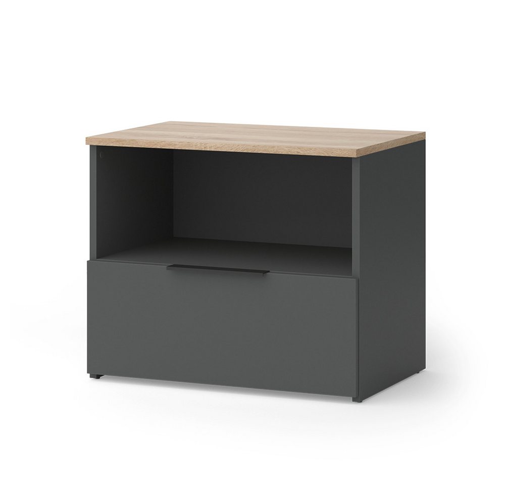Vicco Highboard Wido, Anthrazit/Sonoma, 60 x 50 cm mit klappe Vicco Highboard Wido, Anthrazit/Sonoma, 60 x 50 cm mit klappe von Vicco