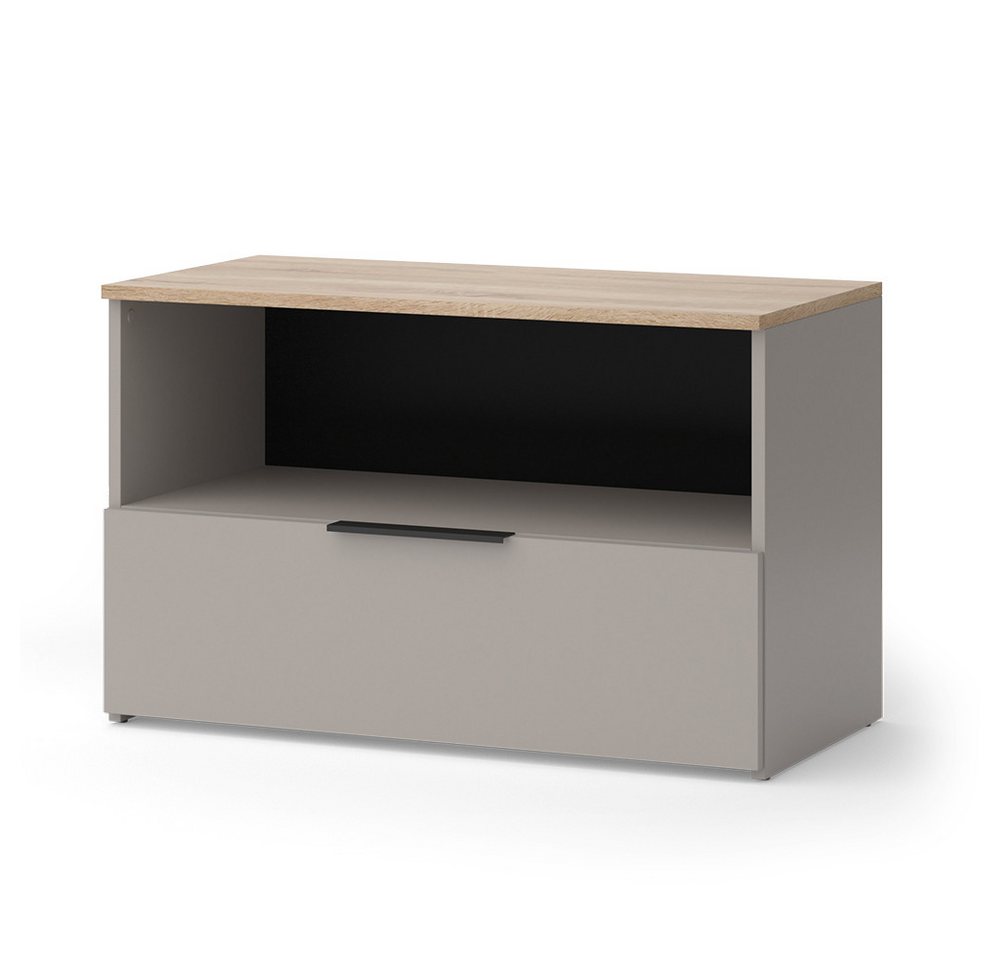 Vicco Highboard Wido, Greige/Sonoma, 80 x 50 cm mit 1 geschlossenem Fach Vicco Highboard Wido, Greige/Sonoma, 80 x 50 cm mit 1 geschlossenem Fach von Vicco
