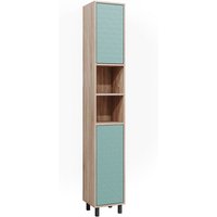 Vicco - Hochschrank Agasta Sonoma Mintgrün von Vicco