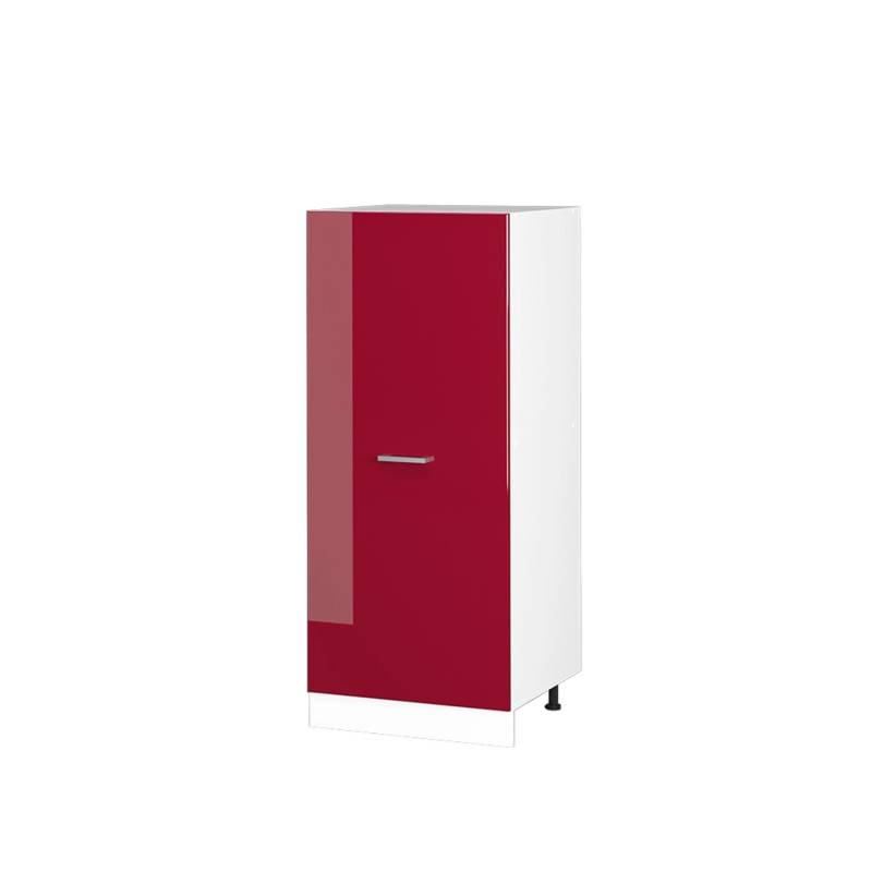 Vicco Hochschrank R-Line Küchenkommode Bordeaux Hochglanz/Weiß 60 cm von Vicco