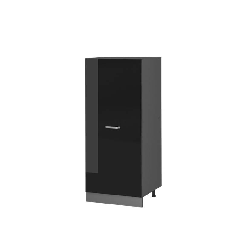 Vicco Hochschrank R-Line Küchenkommode Schwarz Hochglanz/Anthrazit 60 cm von Vicco