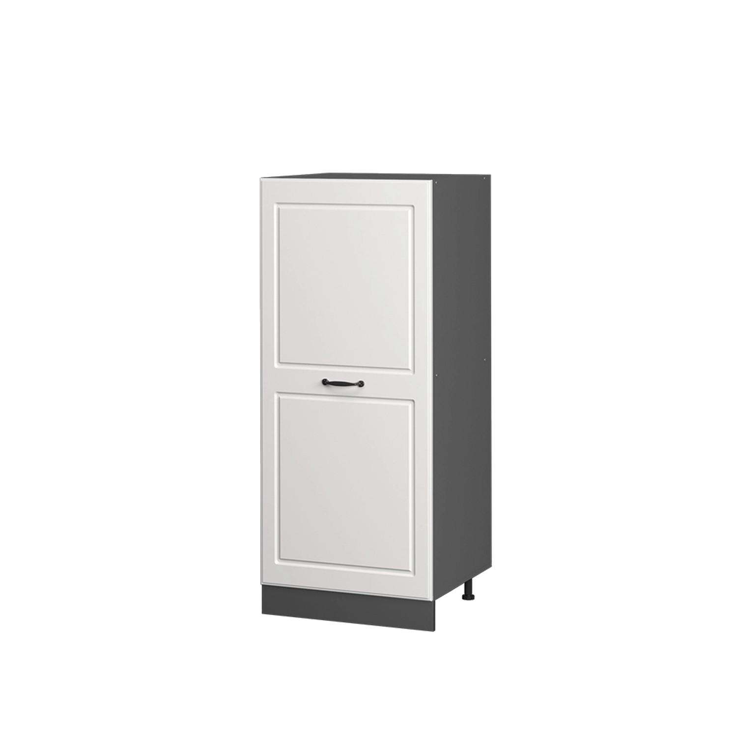 Vicco Hochschrank R-Line Küchenkommode Weiß Landhaus/Anthrazit 60 cm von Vicco