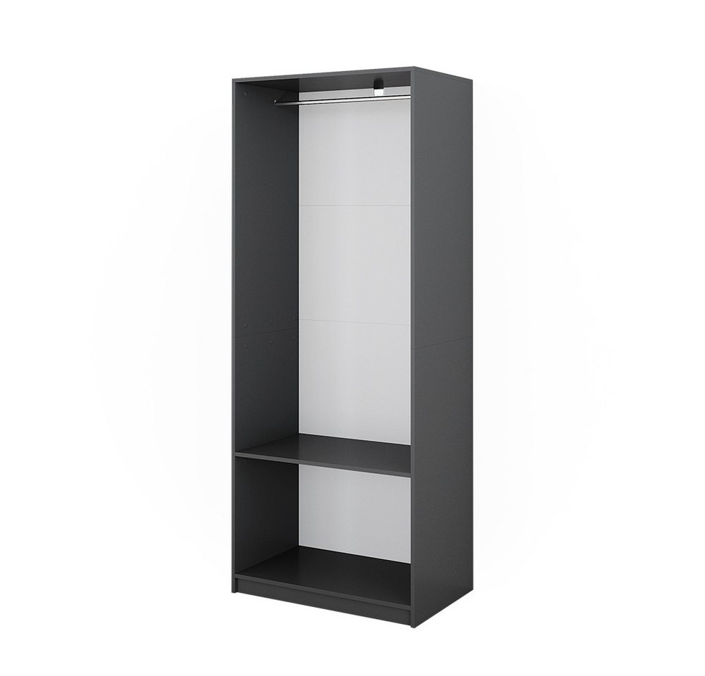 Vicco Kleiderschrank Elmo, Anthrazit, 80 x 200 cm von Vicco