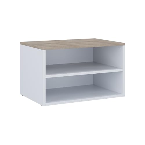 Vicco Kommode Betti, Weiß/Sonoma, 60 x 36 cm mit 2 Fächern Vicco Kommode Betti, Weiß/Sonoma, 60 x 36 cm mit 2 Fächern von Vicco