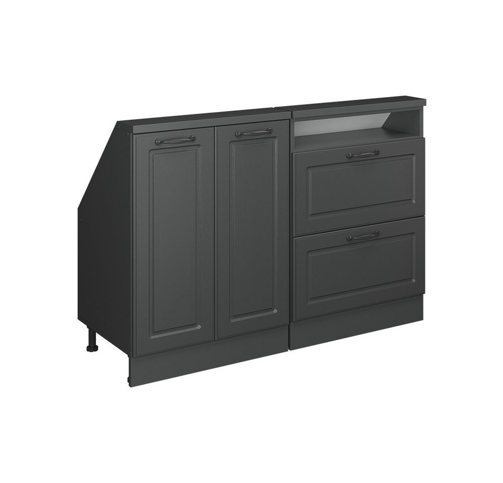 Vicco Kommode Dachschrägenschrank-Set Rion, Anthrazit/Anthrazit Landhaus, 120 x ... Vicco Kommode Dachschrägenschrank-Set Rion, Anthrazit/Anthrazit Landhaus, 120 x ... von Vicco