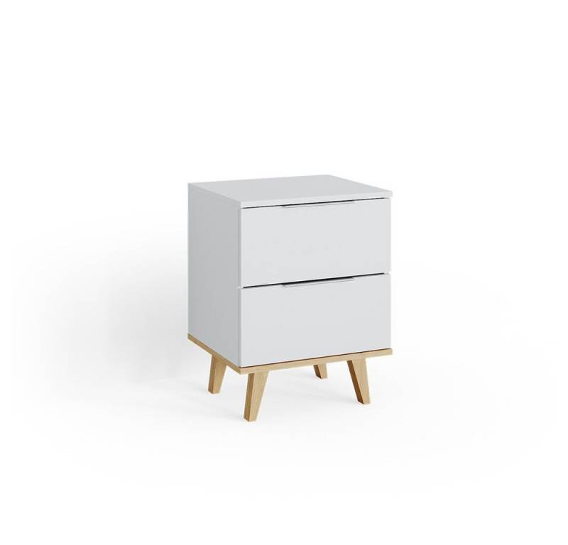 Vicco Kommode Nautica, Weiß/Sonoma, 45 x 61 cm von Vicco