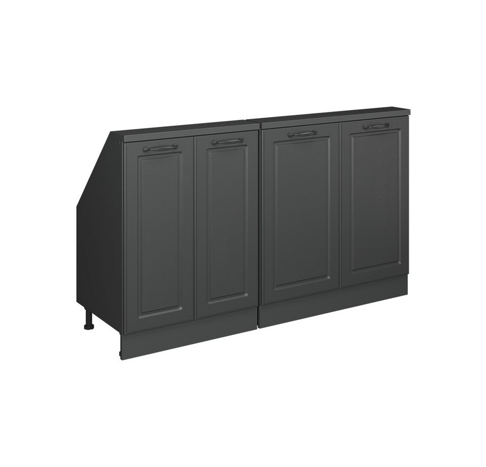 Vicco Kommode Rion, Anthrazit/Anthrazit Landhaus, 2er Set Vicco Kommode Rion, Anthrazit/Anthrazit Landhaus, 2er Set von Vicco
