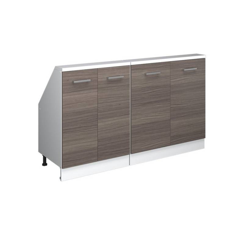 Vicco Kommode Rion, Edelgrau/Weiß/Weiß, 2er Set von Vicco