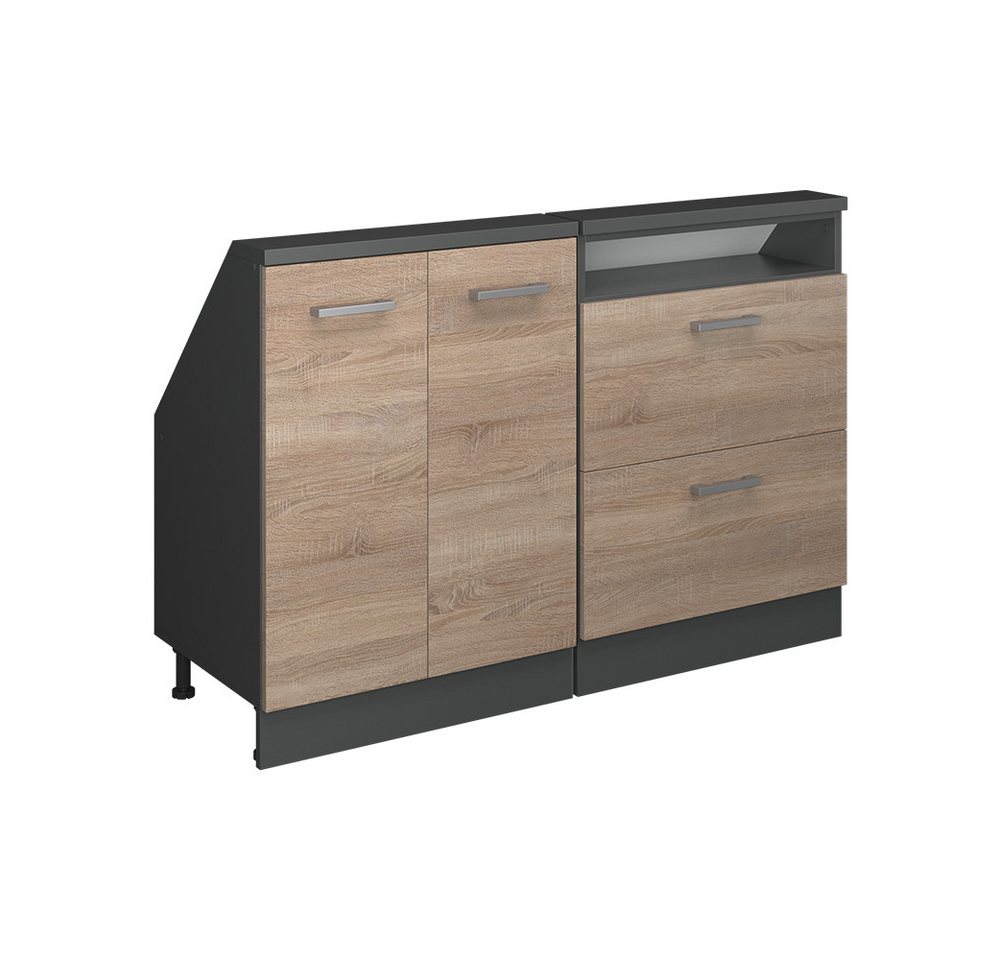 Vicco Kommode Rion, Sonoma/Anthrazit/Anthrazit, 2er Set Vicco Kommode Rion, Sonoma/Anthrazit/Anthrazit, 2er Set von Vicco