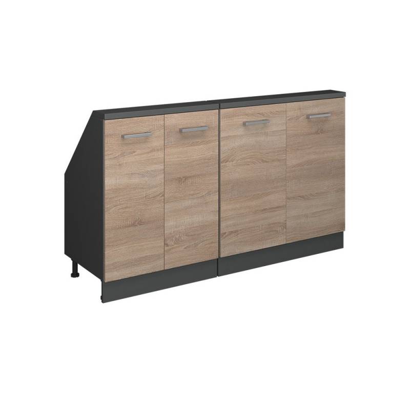 Vicco Kommode Rion, Sonoma/Anthrazit/Anthrazit, 2er Set Vicco Kommode Rion, Sonoma/Anthrazit/Anthrazit, 2er Set von Vicco