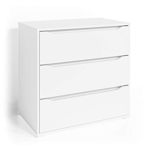 Vicco Sideboard Ruben, Weiß, 80 x 78 cm von Vicco