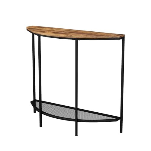 Vicco Konsolentisch Fyrk, Eiche rustikal, 92 x 81.5 cm mit offener Ablage Vicco Konsolentisch Fyrk, Eiche rustikal, 92 x 81.5 cm mit offener Ablage von Vicco