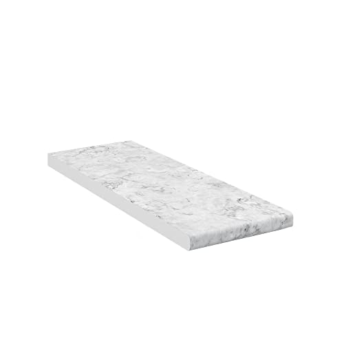 Vicco Küchenarbeitsplatte "R-Line", Marmor Weiß, 20 cm von Vicco
