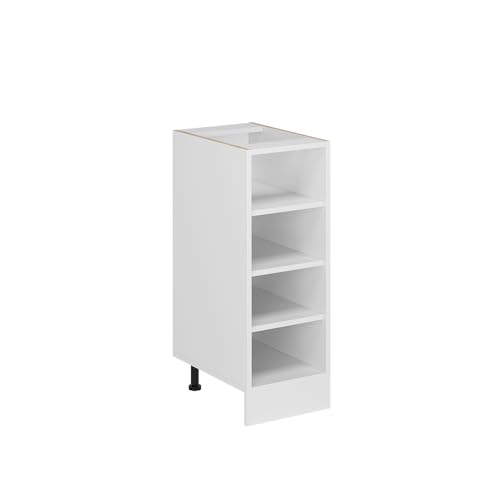 Vicco Küchenregal R-Line, offener Küchenschrank, Weiß, 30 cm ohne Arbeitsplatte von Vicco
