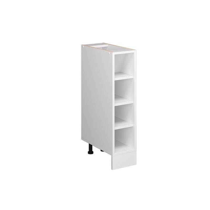 Vicco Küchenregal R-Line Offener Küchenschrank Weiß/Weiß 20 cm ohne Arbeitsplatte von Vicco