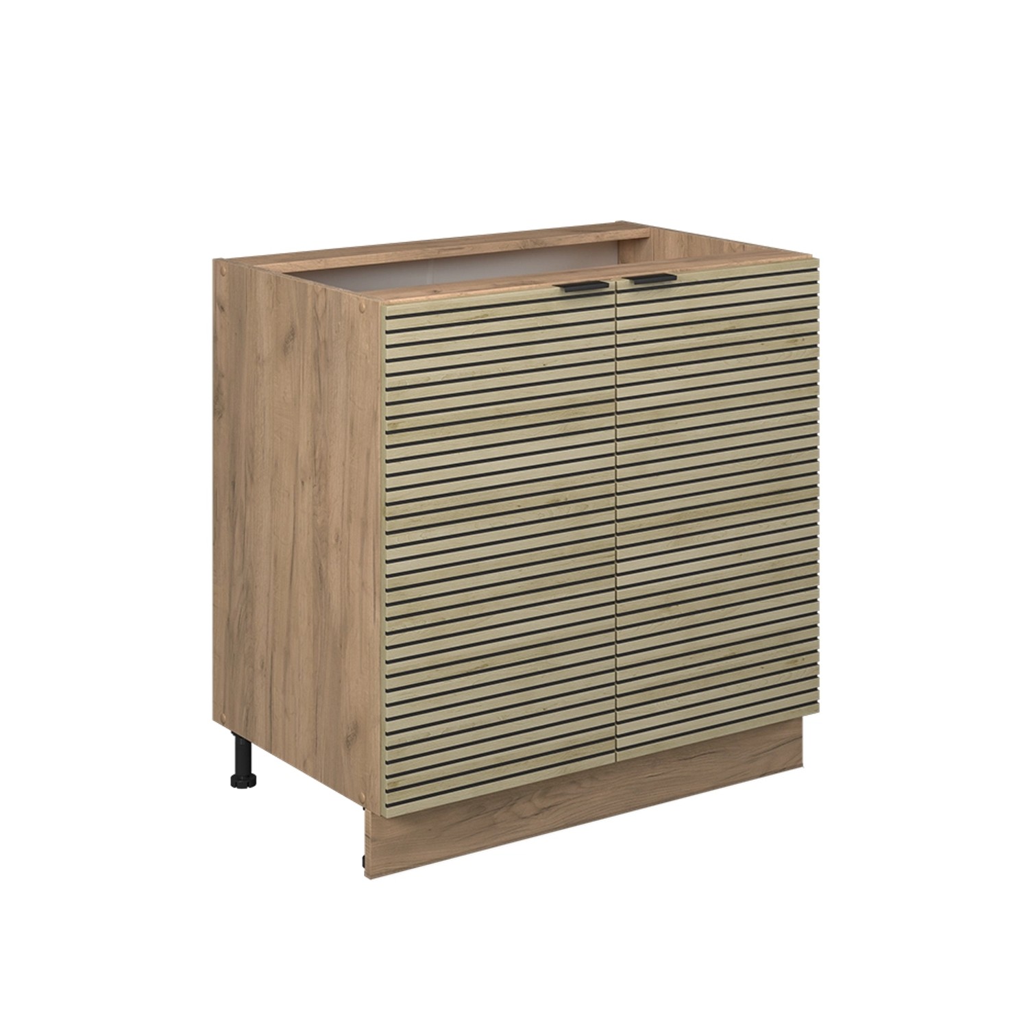 Vicco Küchenschrank Fame-Line Eiche Paneel 80 cm mit Regal ohne Arbeitsplatte Vicco Küchenschrank Fame-Line Eiche Paneel 80 cm mit Regal ohne Arbeitsplatte von Vicco