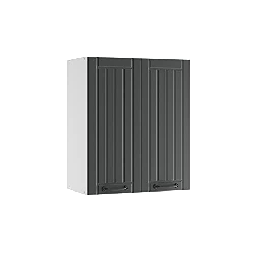 Vicco Hängeschrank Fame-Line, hängender Küchenschrank, Anthrazit/Weiß, 60 cm von Vicco