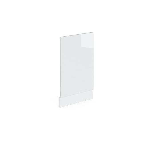 Vicco Frontblende R-Line, Weiß Hochglanz/Weiß, 45 cm ohne Arbeitsplatte von Vicco